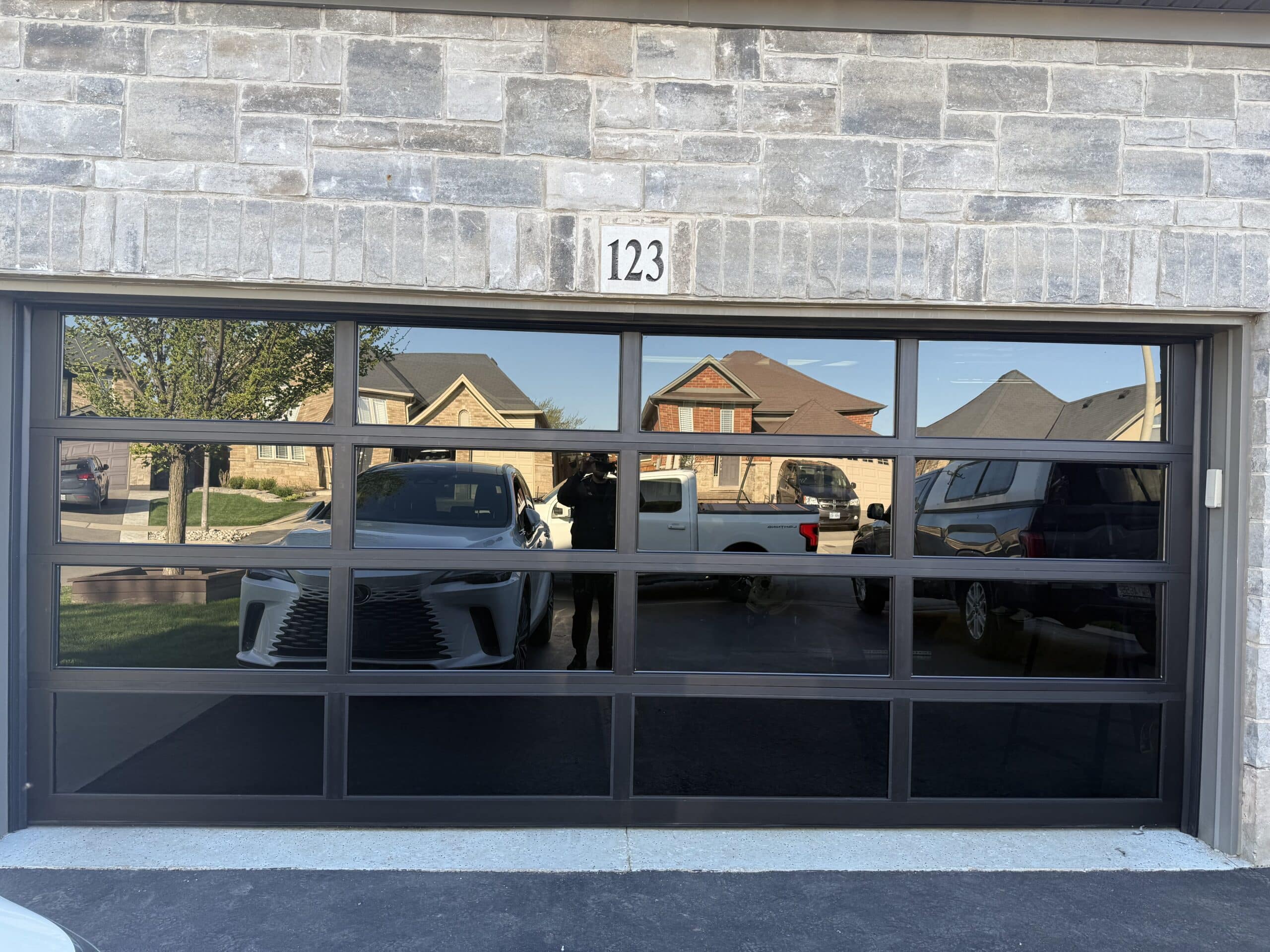 Garage Door Full View.
